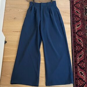 Abercrombie & Fitch Dark Blue Trousers